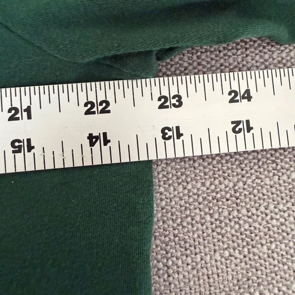 Polo Ralph Lauren Long Sleeve T-Shirt Mens XL Green Purple Pony Cotton
